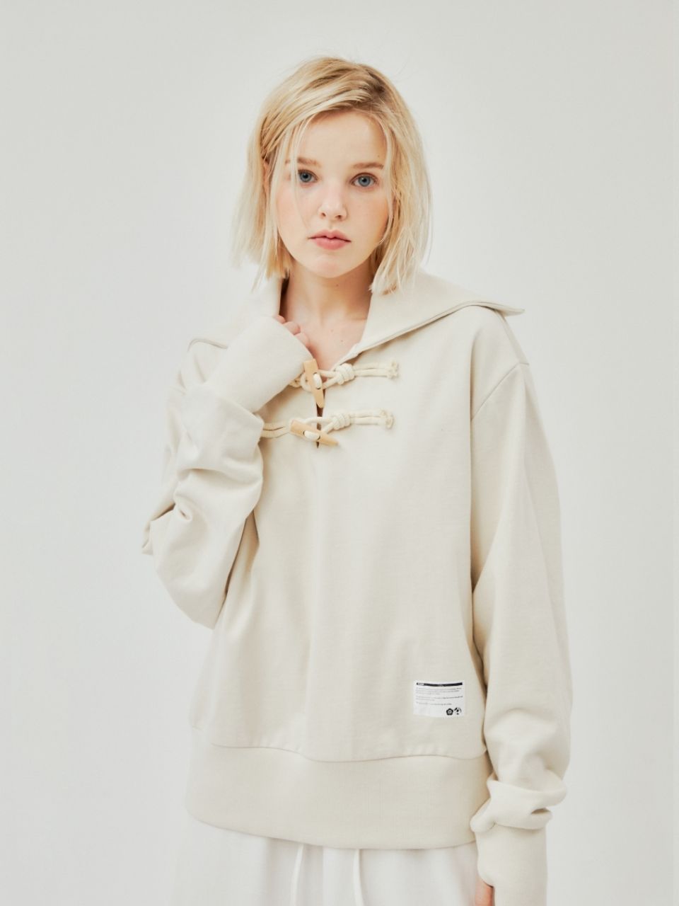 ジャケット・アウター muguet frill sailor collar blouson White louis-vuitton-calfskin-sailor-