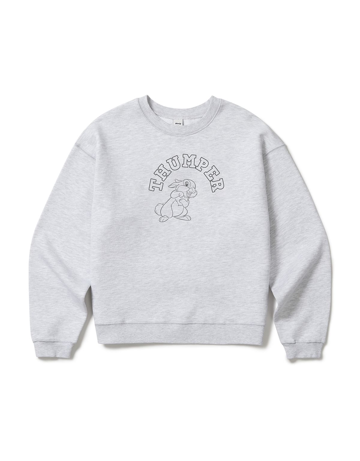 엠엠엘지(MMLG) [Mmlg] DISNEY THUMPER_CPC SWEAT (ASH GREY)