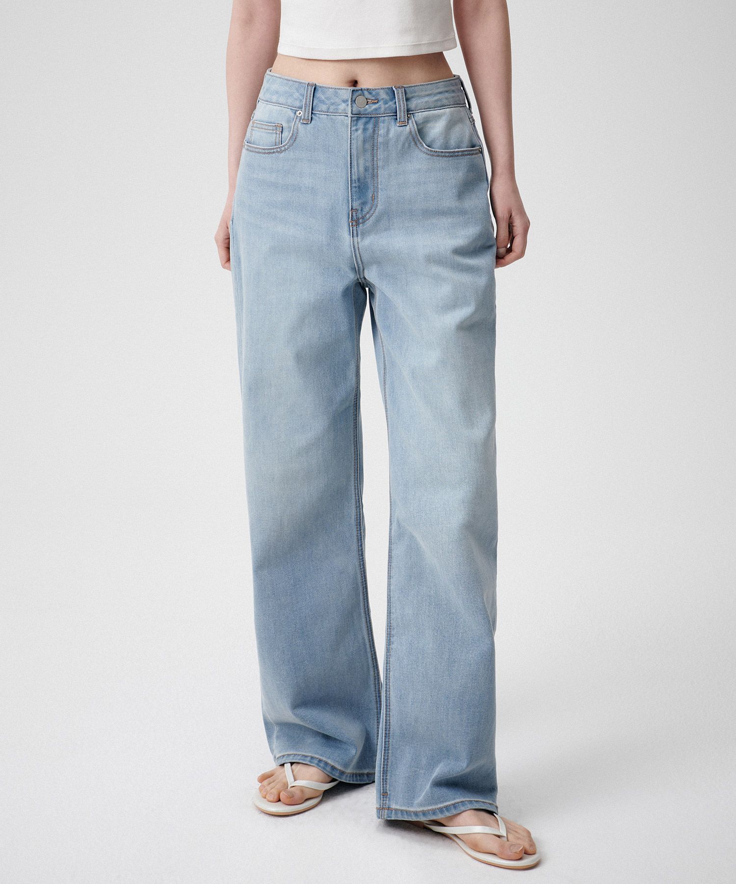 ★MUSINSA STANDARD★ One Tuck Loose Tapered Denim Pants Low MUSINSA | MUSINSA STANDARD Lightweight One Tuck Wide Banding
