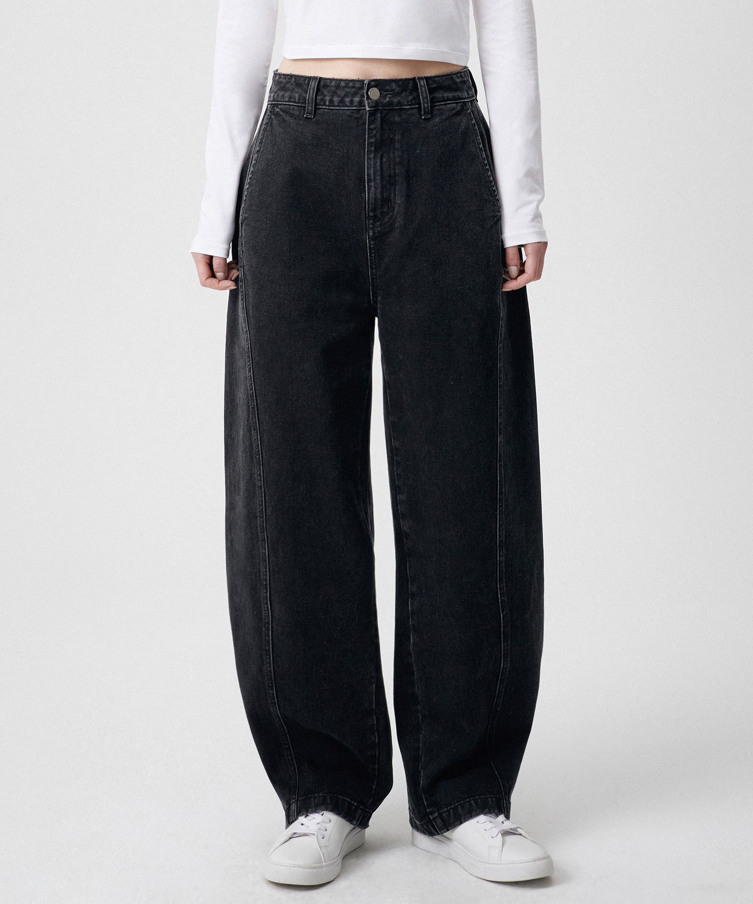 MUSINSA | MUSINSA STANDARD WOMAN Women's Twist Semi-Balloon