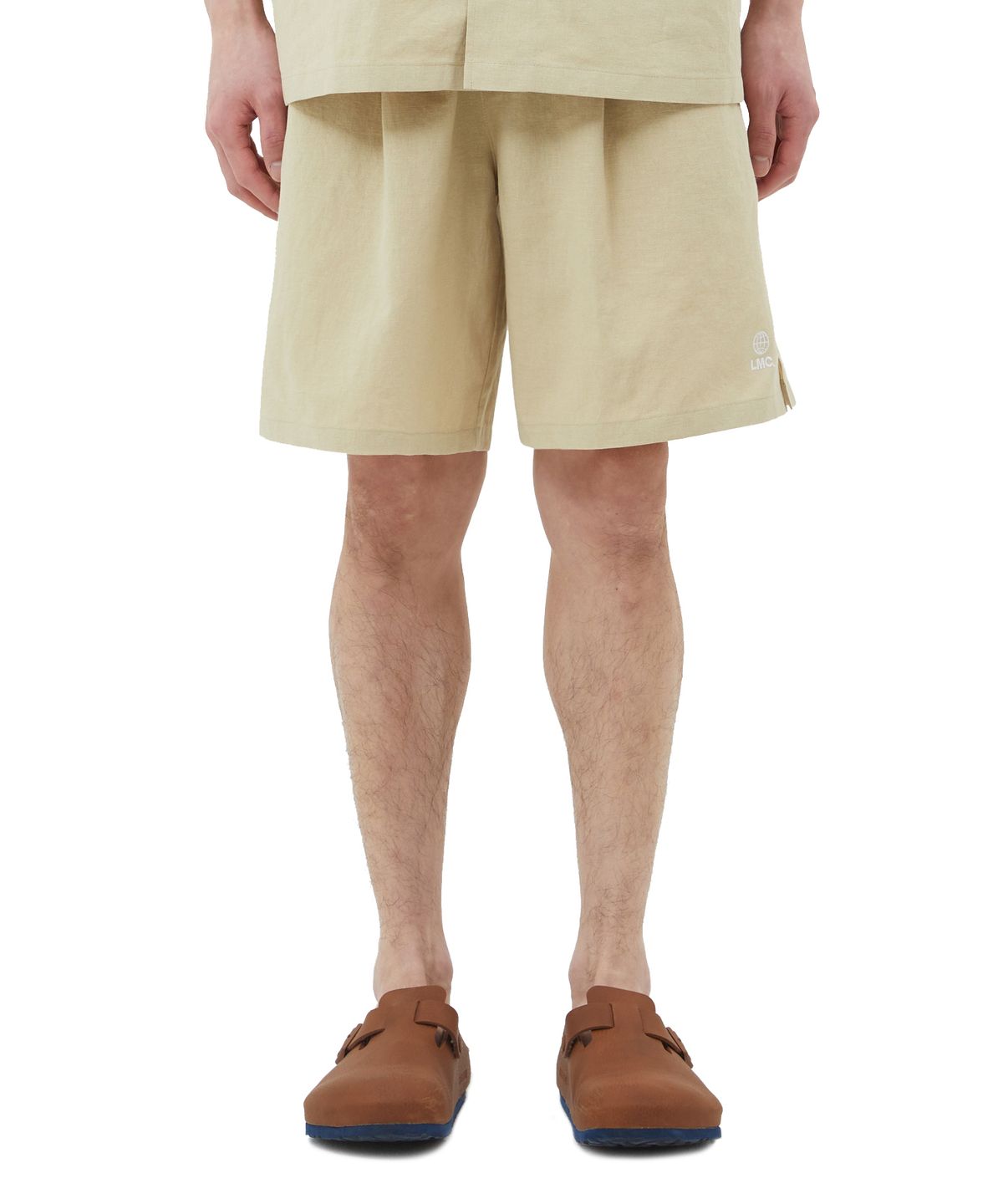 엘엠씨(LMC) GLOBE LINEN SHORTS beige