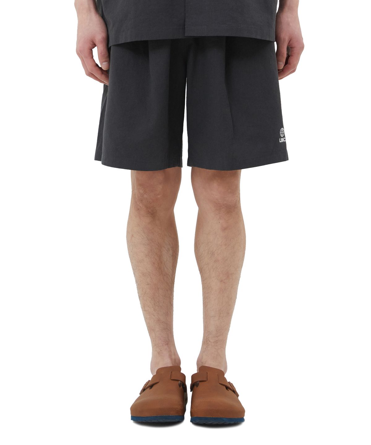 엘엠씨(LMC) GLOBE LINEN SHORTS black