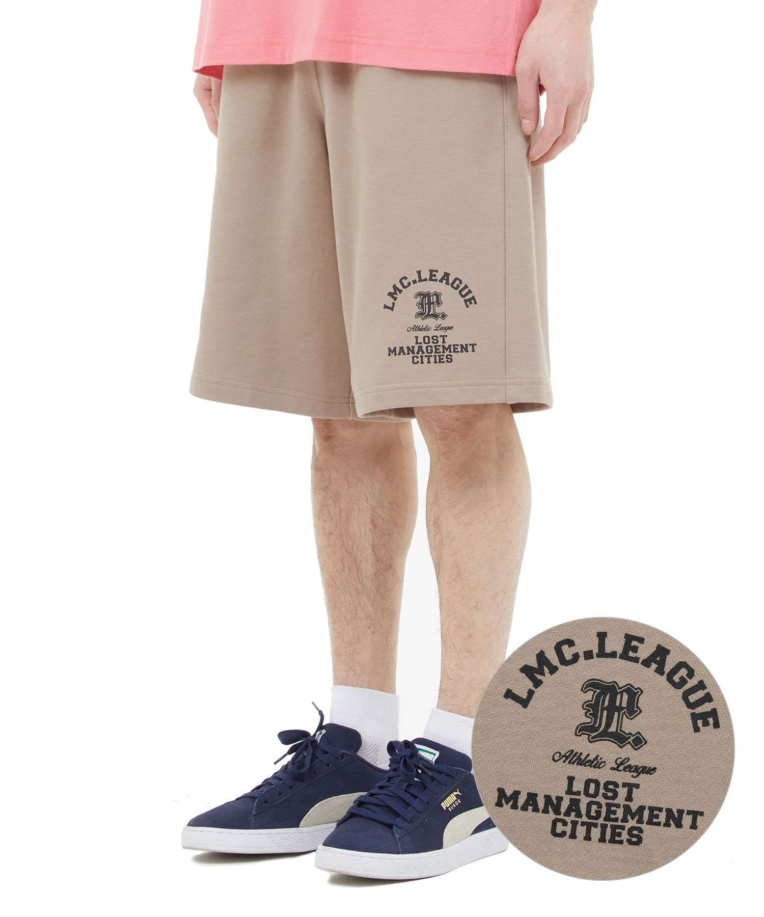 さらに100円引き◆LMC◆LEAGUE WIDE SWEAT SHORTS 36e18ed6f9fa3ac1b004a06639576c