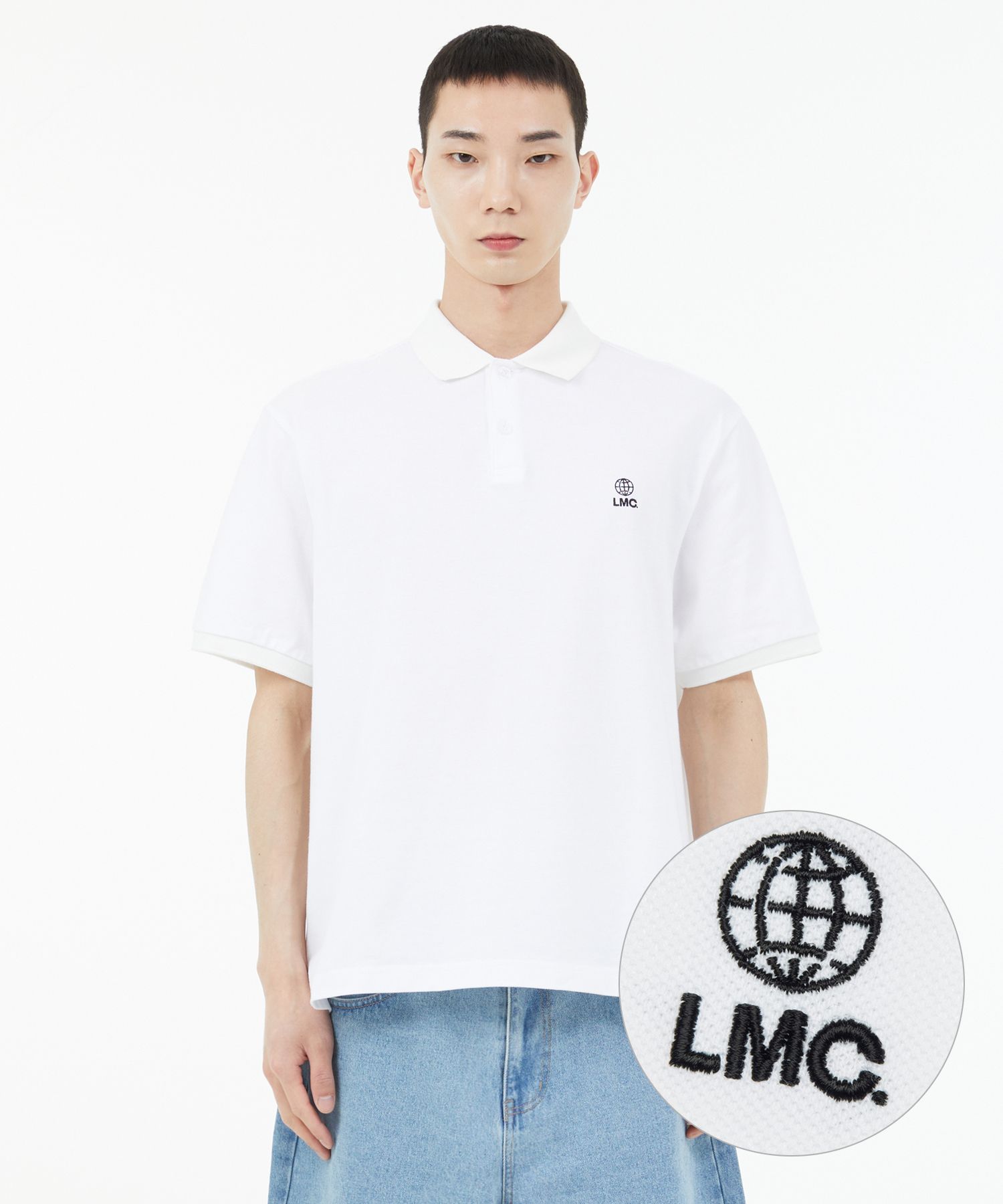 [LMC] GLOBE PK POLO SHIRT (3 color) ★新作★23SS Ralph Lauren Boys Multi-Colored Logo Polo Shirt | Junior Couture