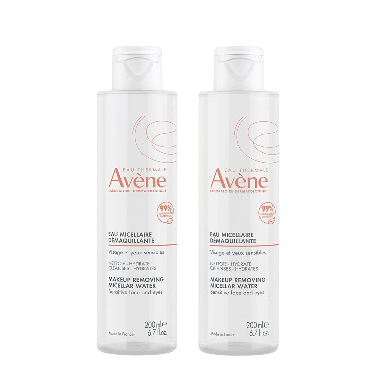 아벤느(AVENE) 미셀라로션 클렌징 워터 200ml 2개