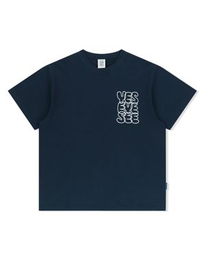 C-Logo Tee Navy