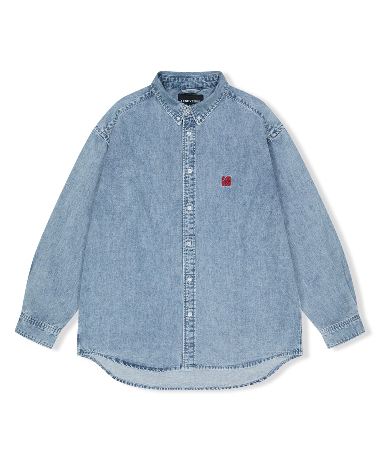 예스아이씨(YESEYESEE) Y.E.S Denim Shirt Light Blue