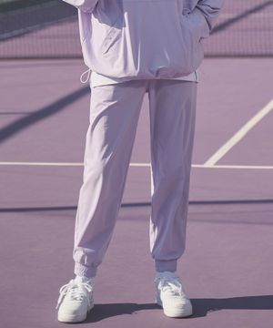 에어스트레치 조거팬츠_라벤더 트레이닝