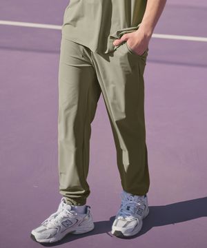 에어스트레치 조거팬츠_카키 트레이닝 [카고 옵션 선택]
