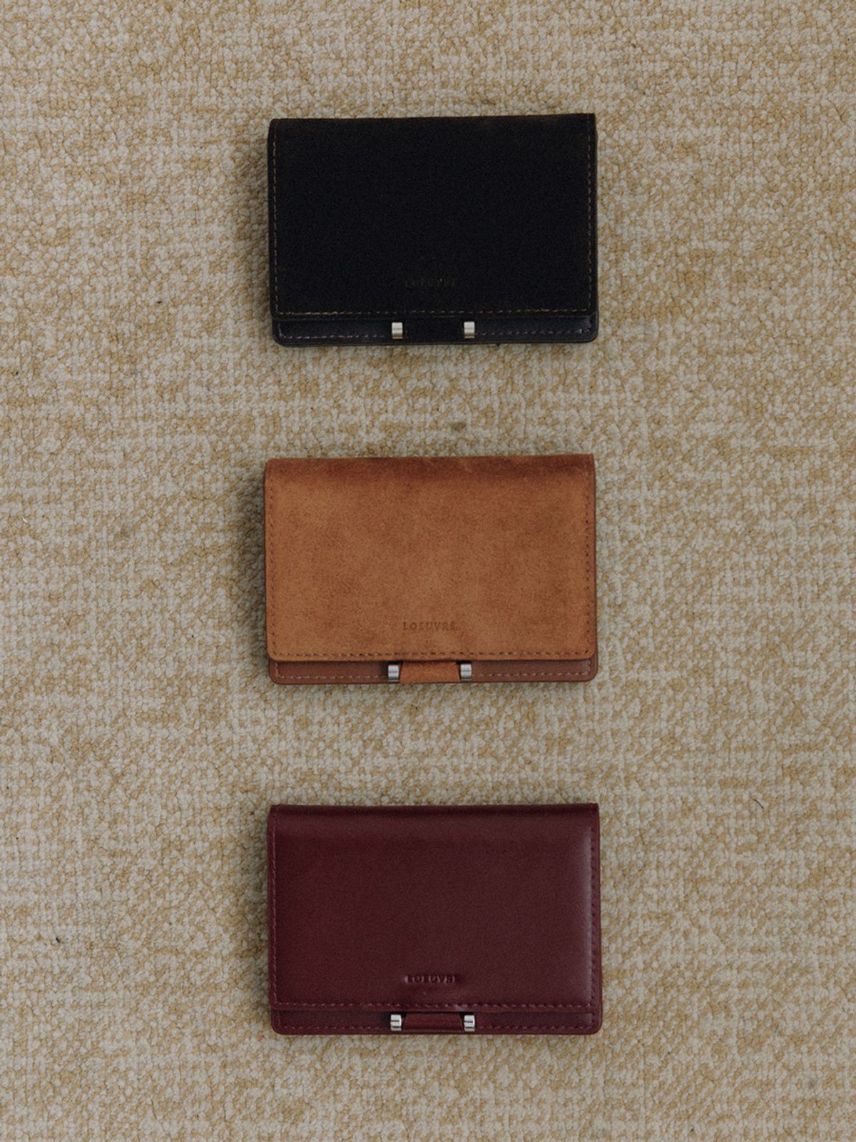루에브르(LOEUVRE) Jardin Card Wallet FA3SR223_4color