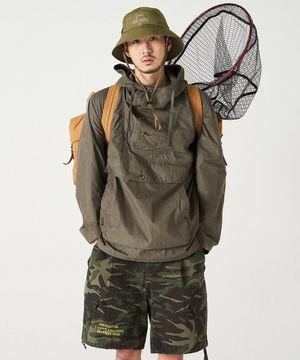 우드랜드 후드 아노락(KHAKI)