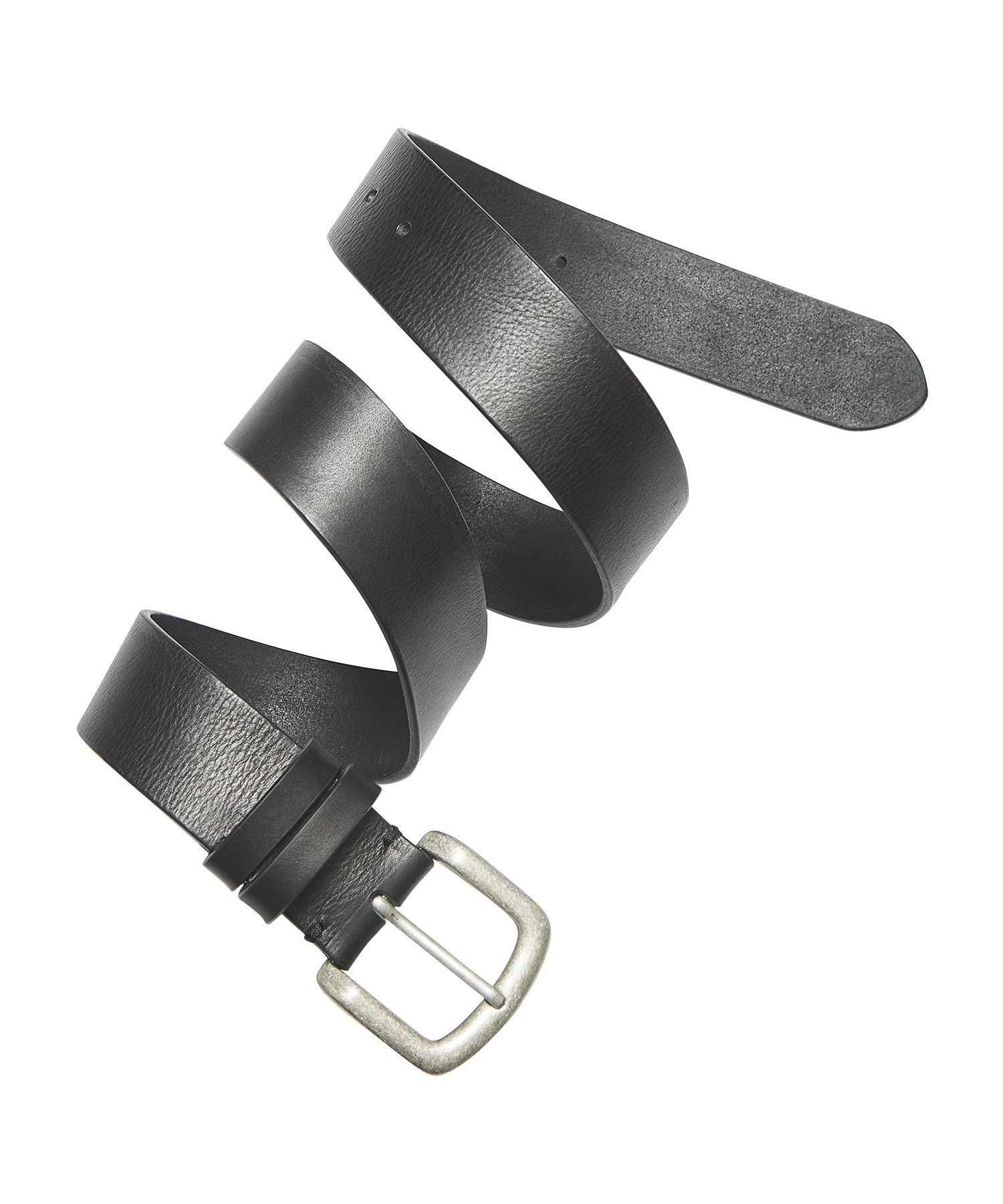 MUSINSA | INSTANTFUNK Wide Leather Belt - Black