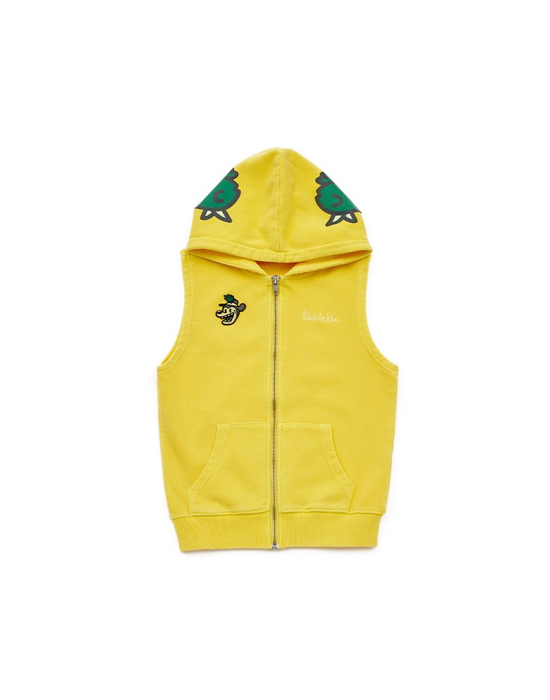 HOODY VEST (YELLOW)