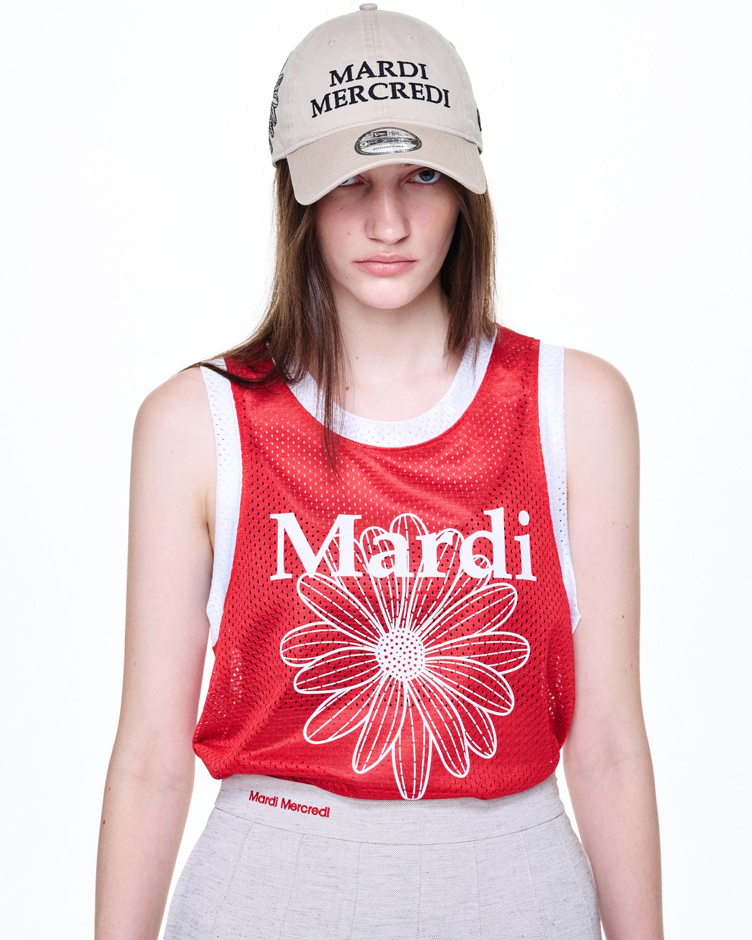 MUSINSA | MARDI MERCREDI JERSEY SLEEVELESS TOP