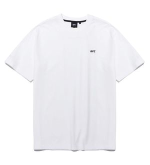 UFC 에센셜 릴렉스핏 반팔 티셔츠 화이트 U2SSU2304OW