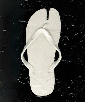 코코모 플렉시블 플립플랍 크림