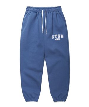 STSD 아치 로고 스웨트 조거팬츠 블루