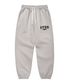 STSD 아치 로고 스웨트 조거팬츠 그레이
