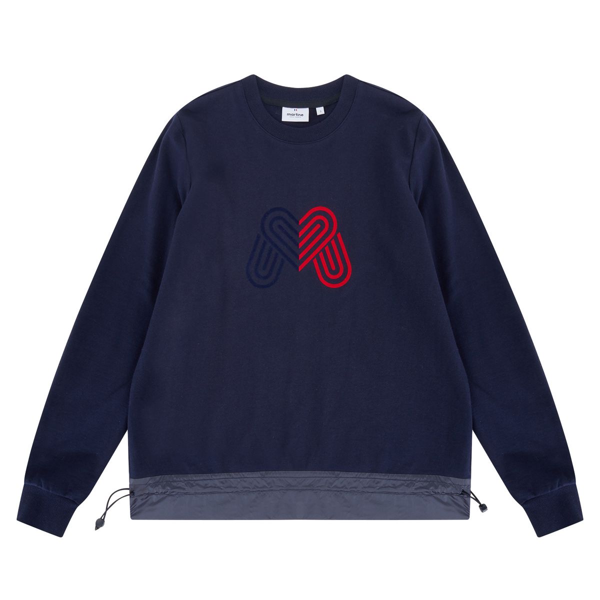 마틴골프(MARTINE GOLF) Frill Sweat Shirts_Navy