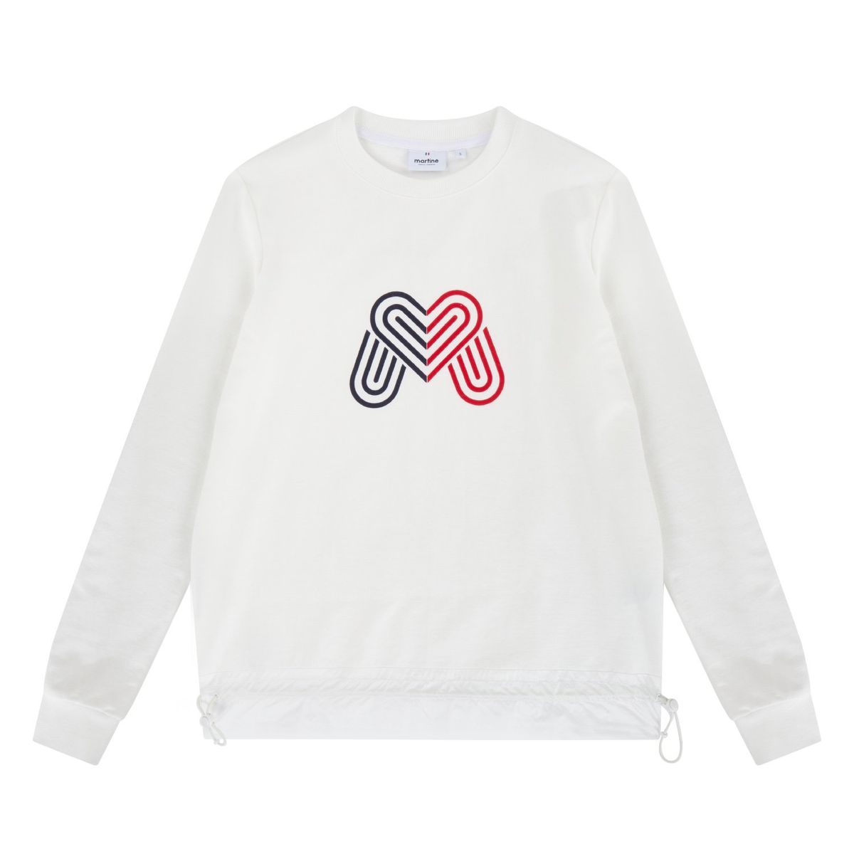 마틴골프(MARTINE GOLF) Frill Sweat Shirts_White