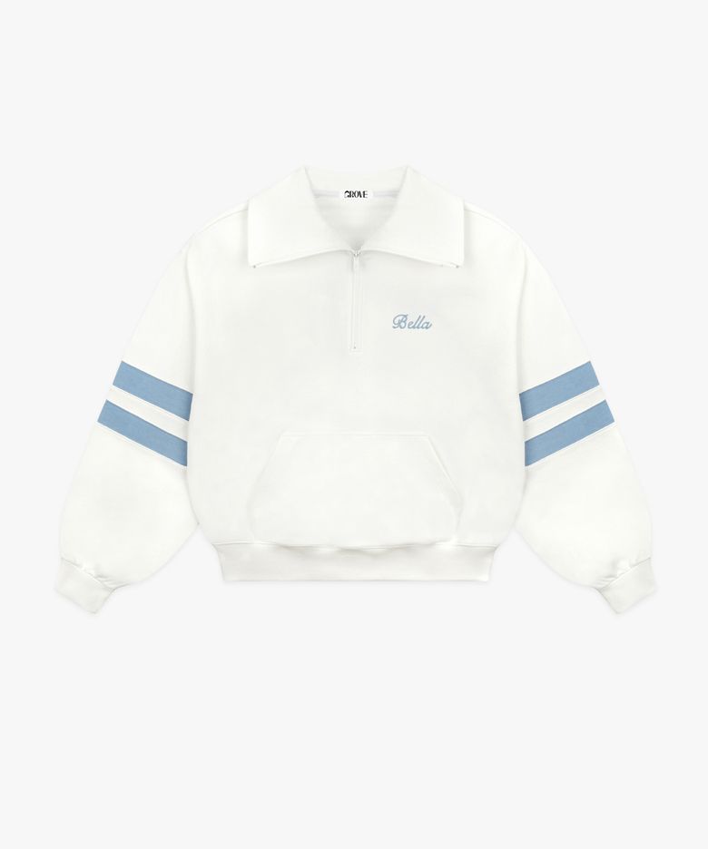 플립 하프집업_WHITE