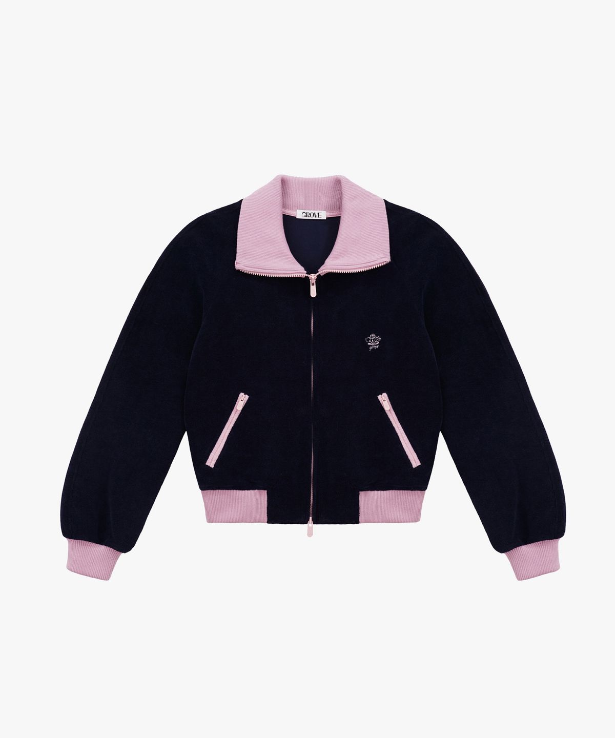 그로브(GROVE) 라일리 점퍼_NAVY