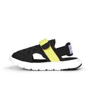 푸마Ⅹ스폰지밥 이볼브 샌들 인펀트 - 블랙