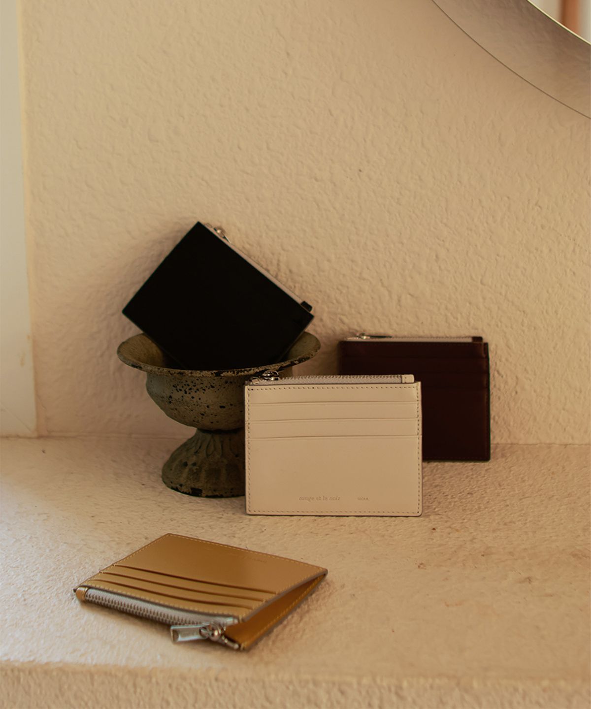 루즈엣르누와(ROUGE ET LE NOIR) 베르트 Berthe _카드지갑 card holder 4color