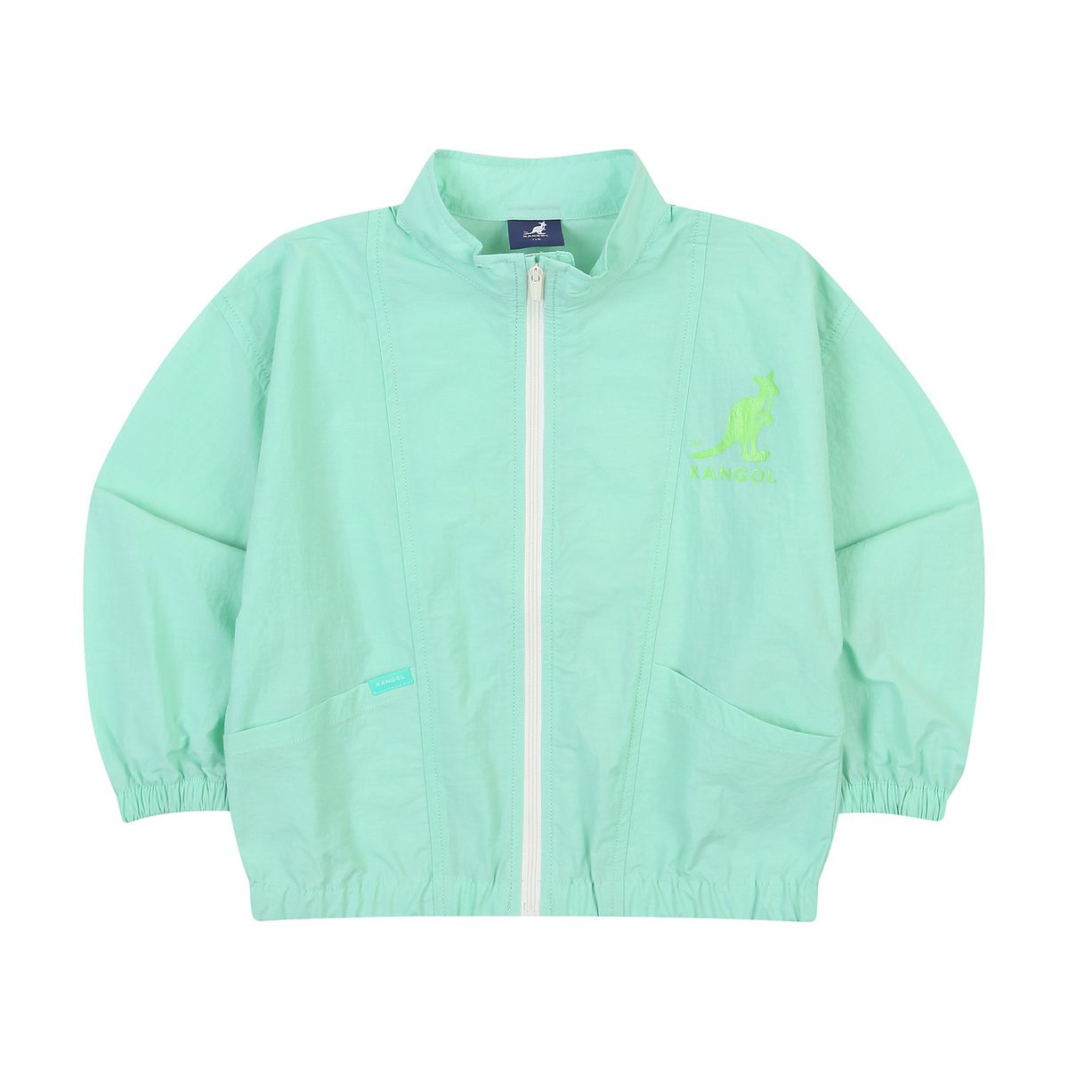 캉골키즈(KANGOL KIDS) 라이트 웨이트 솔리드 점퍼 PB 0003 민트/APBCJP00030MI