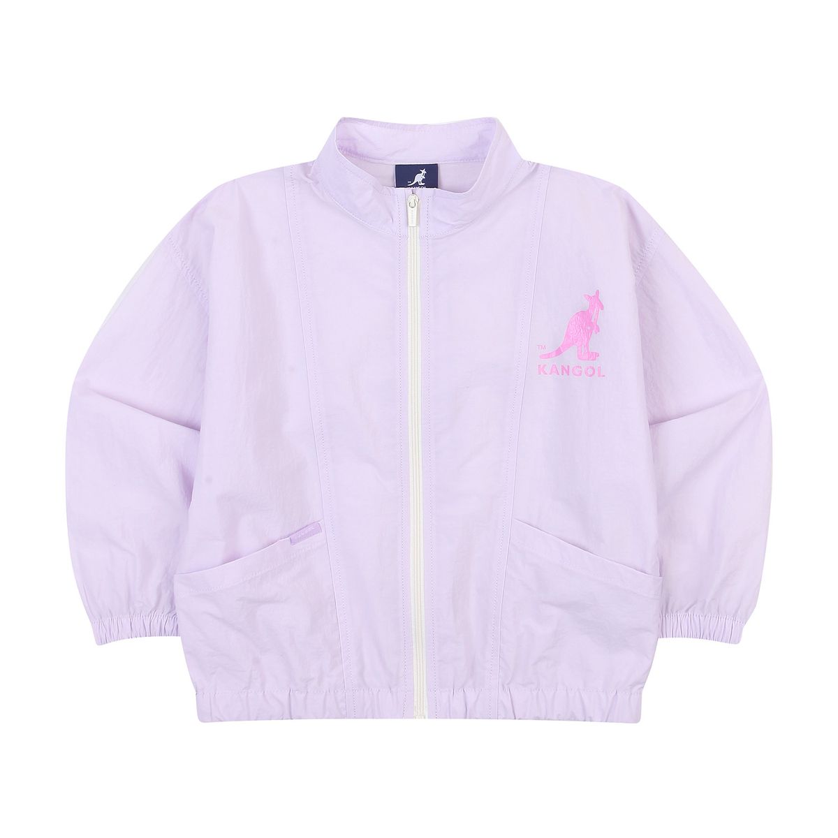 캉골키즈(KANGOL KIDS) 라이트 웨이트 솔리드 점퍼 PB 0003 라이트 바이올렛/APBCJP00030LV