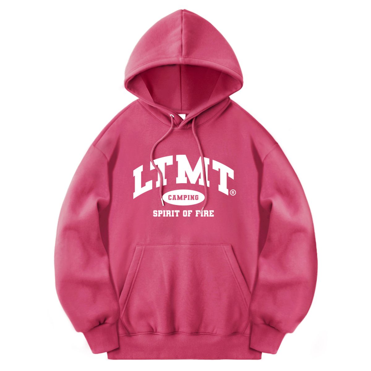 라이크더모스트(LIKE THE MOST) 소프트 LTMT 후드티 (체리핑크) H00053