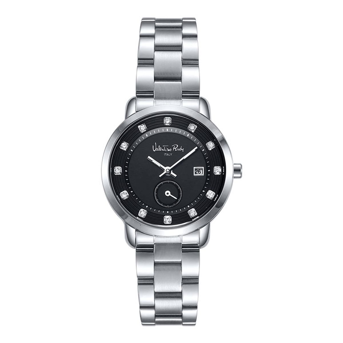 발렌티노 루디(VALENTINO RUDY) VR1130B-BKWT L 여자 메탈 손목시계