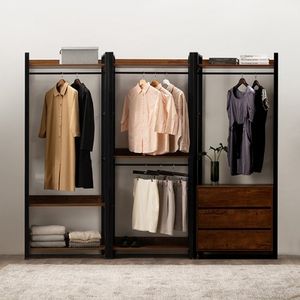 모더니크 시스템 옷장 드레스룸 2400 세트(B타입)