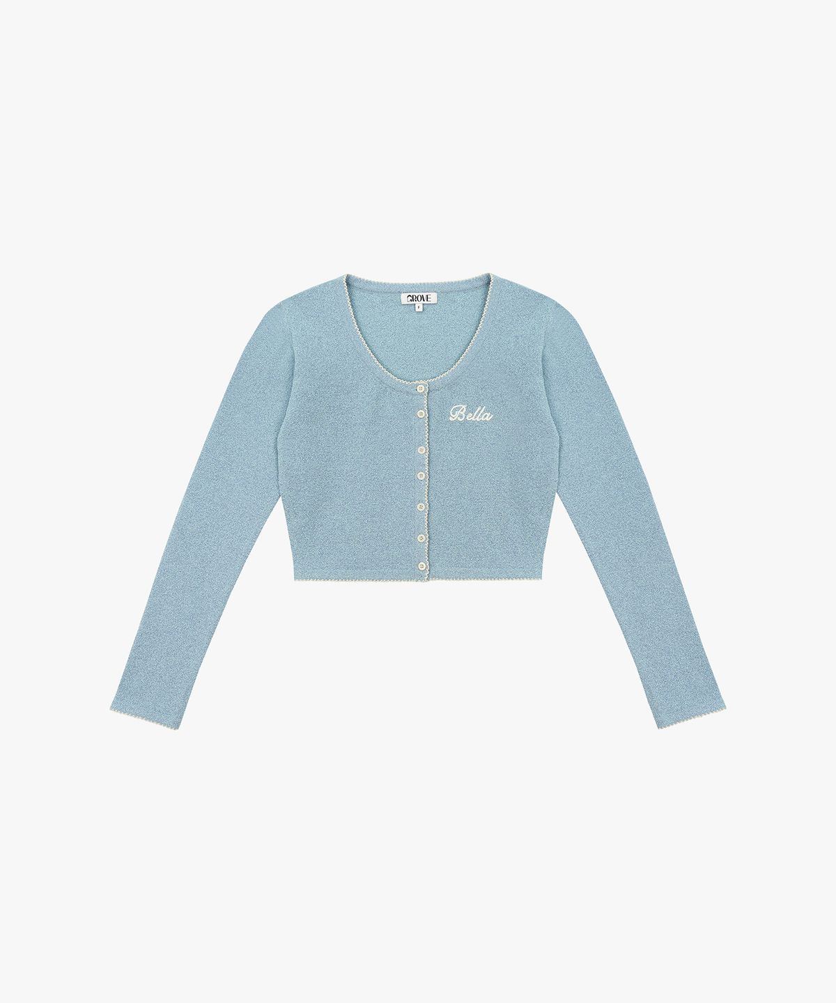 그로브(GROVE) 23SS BELLA CARDIGAN_BLUE