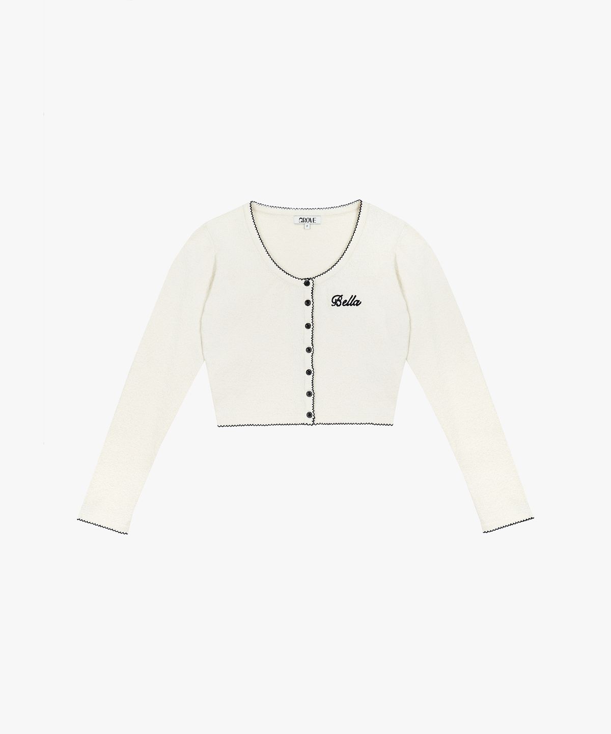 그로브(GROVE) 23SS BELLA CARDIGAN_IVORY