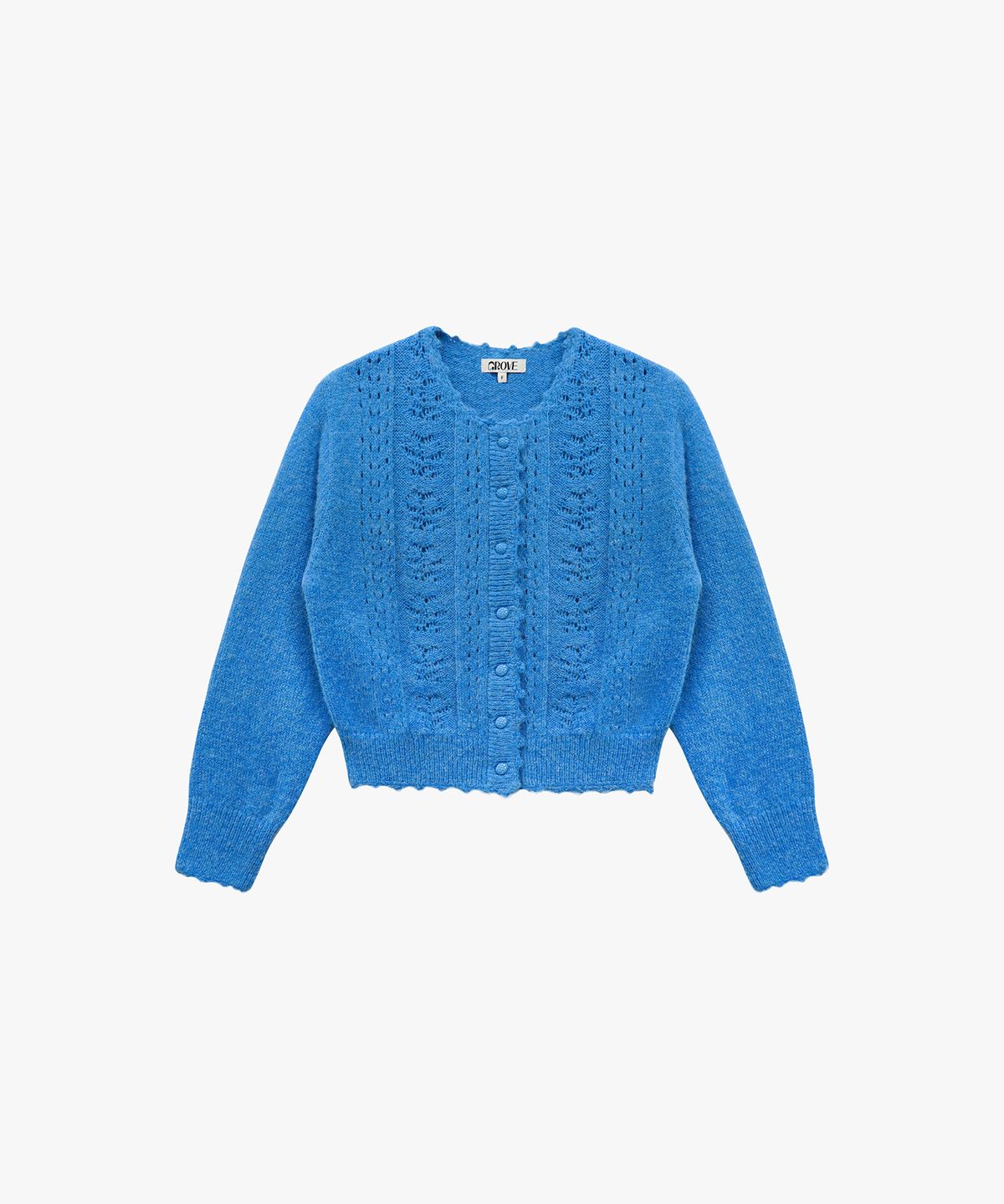 그로브(GROVE) CANDY CARDIGAN_BLUE
