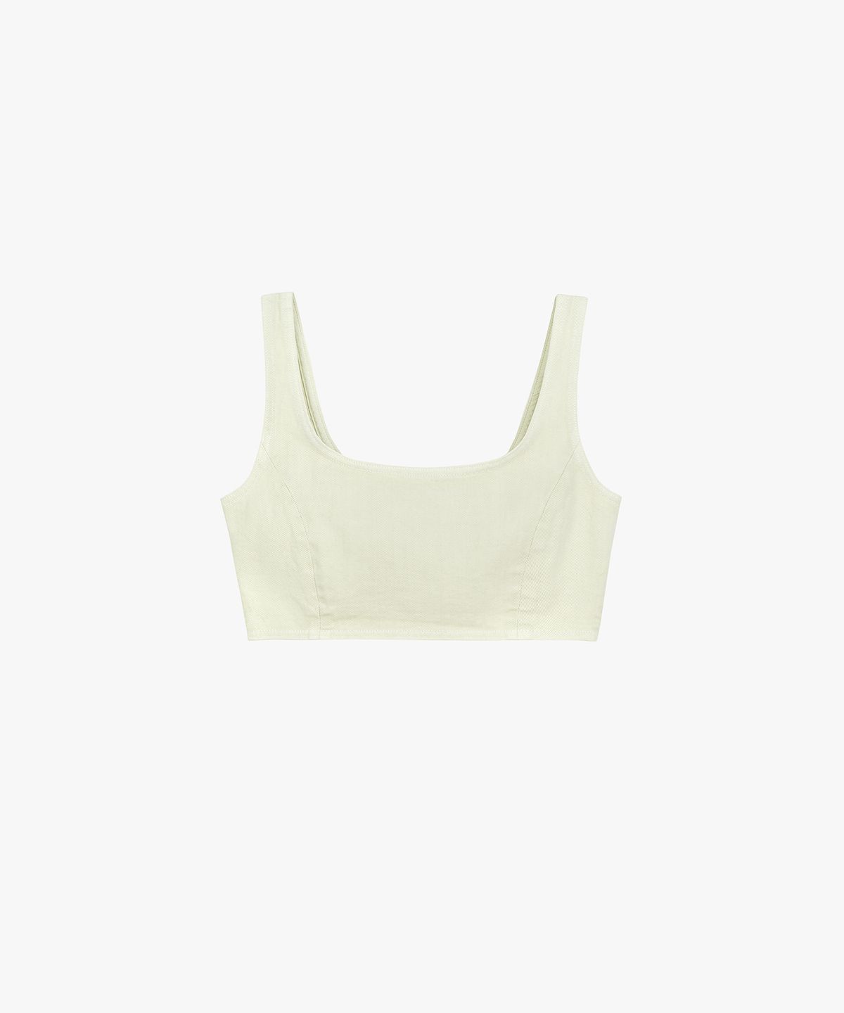 그로브(GROVE) 23SS HEIVE DENIM BUSTIER_CREAM