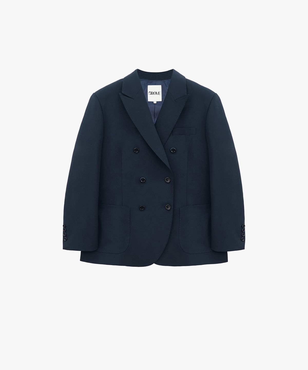 그로브(GROVE) 23SS ROW JACKET_NAVY