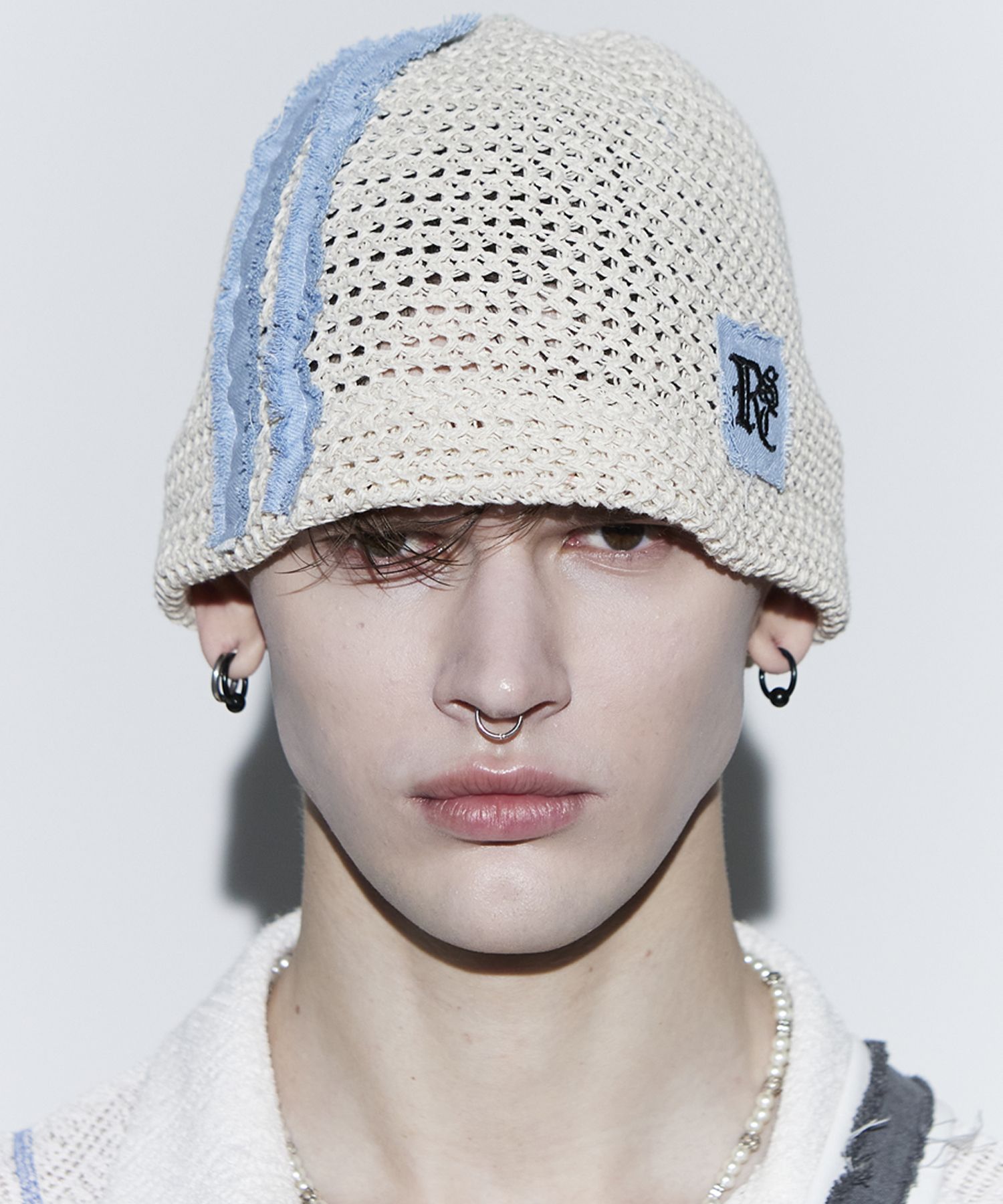 MUSINSA | RSSC DENIM PATCHED BEANIE - IV