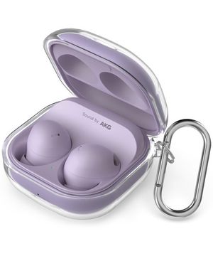 갤럭시 버즈 4/4프로/FE/2프로/2/프로/라이브 버즈 전기종 호환 TPU 소프트 범퍼 젤리 / PC 하드핏 투명 케이스(카라비너 키링 증정)