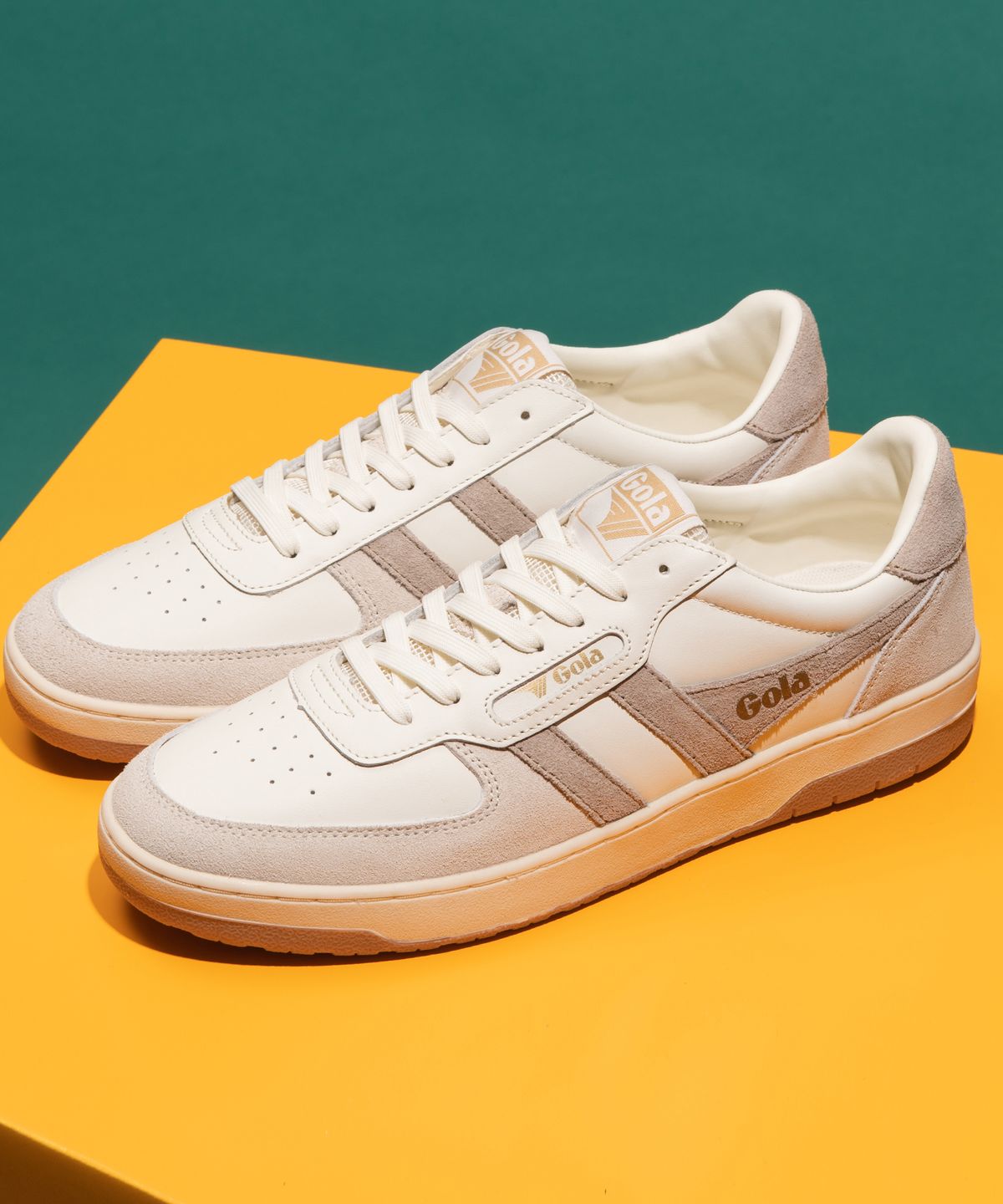 골라 클래식(GOLA CLASSICS) 호크 오프화이트 페더 그레이 CMB336WF