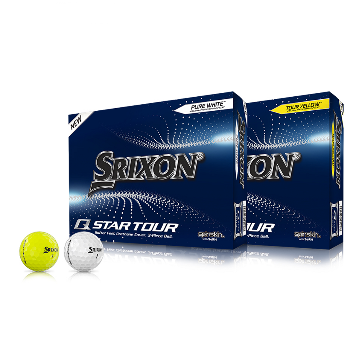 스릭슨(SRIXON) Q-STAR TOUR4 우레탄 3피스 골프공
