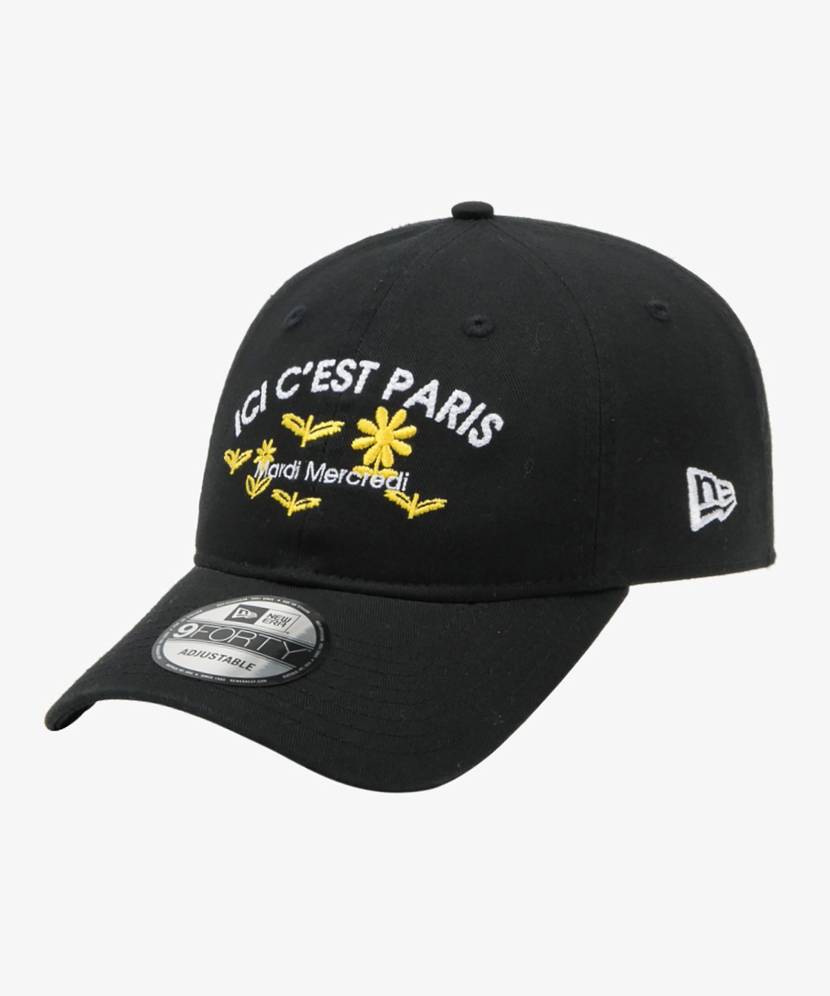 뉴에라(NEW ERA) 뉴에라 X 마르디 메크르디 ICI CEST PARIS 언스트럭쳐 볼캡 블랙