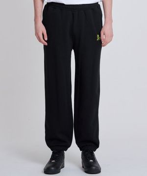 남/여 공용 SWEAT 팬츠 블랙