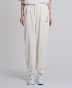 남/여 공용 SWEAT 팬츠 크림