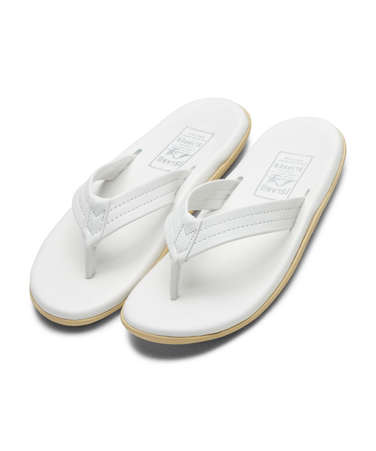 아일랜드 슬리퍼(ISLAND SLIPPER) 멘스 텅 - 화이트 / PT202-WHIT