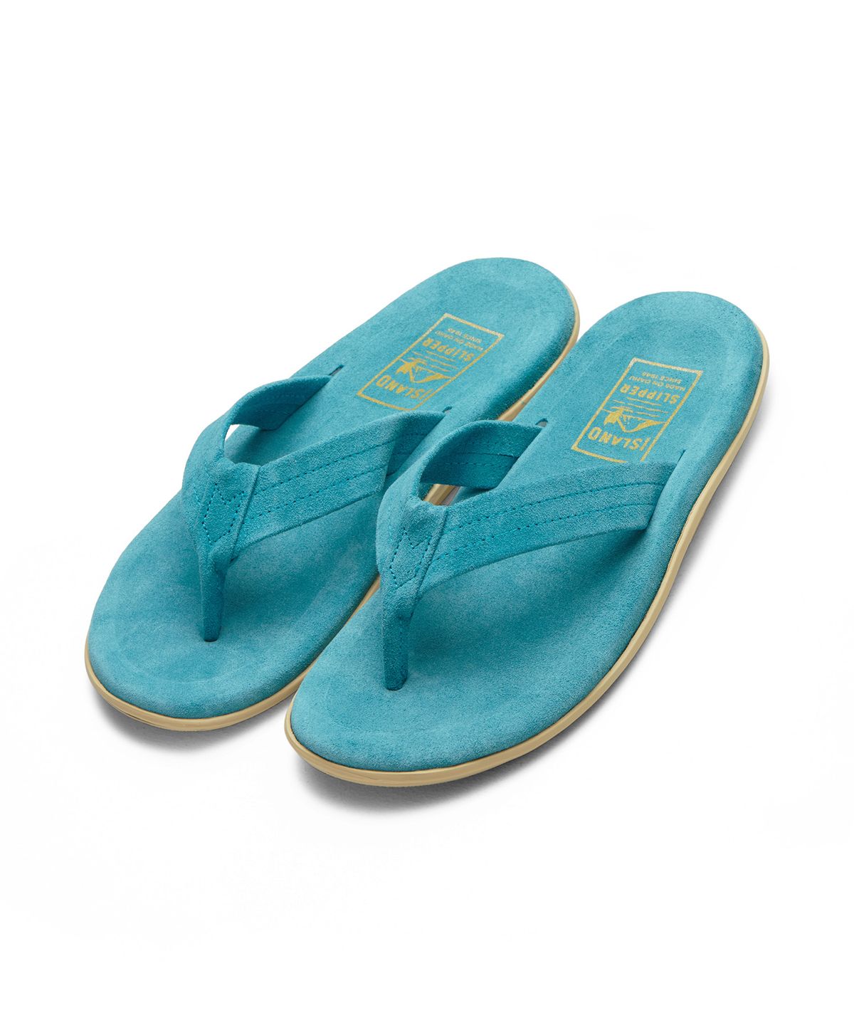 아일랜드 슬리퍼(ISLAND SLIPPER) 멘스 스웨이드 텅 터키쉬 / PT203-TQS