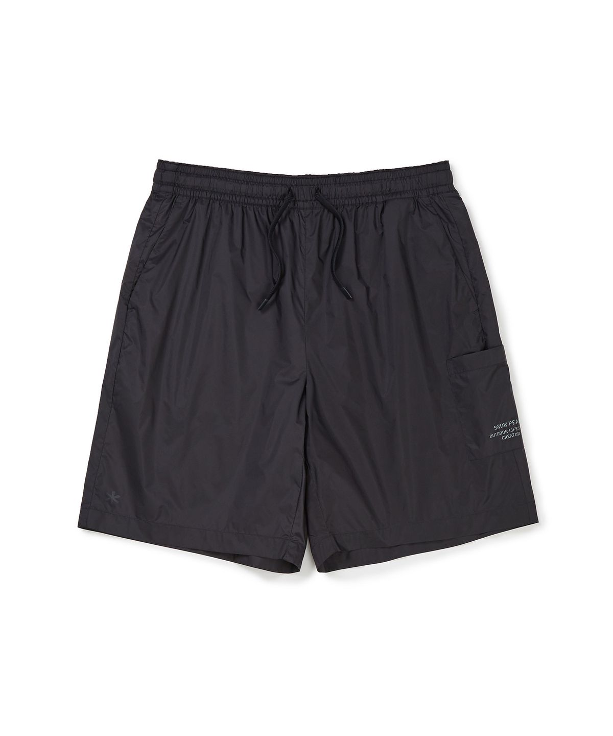 스노우피크 어패럴(SNOWPEAK APPAREL) 피코 밴드 쇼츠 Black (S23MMTHP32)