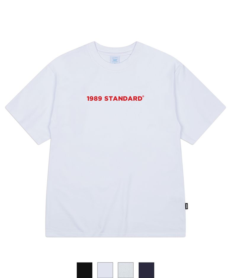 BASIC LOGO 쿨 코튼 오버핏 반팔(SISSTD-0006)