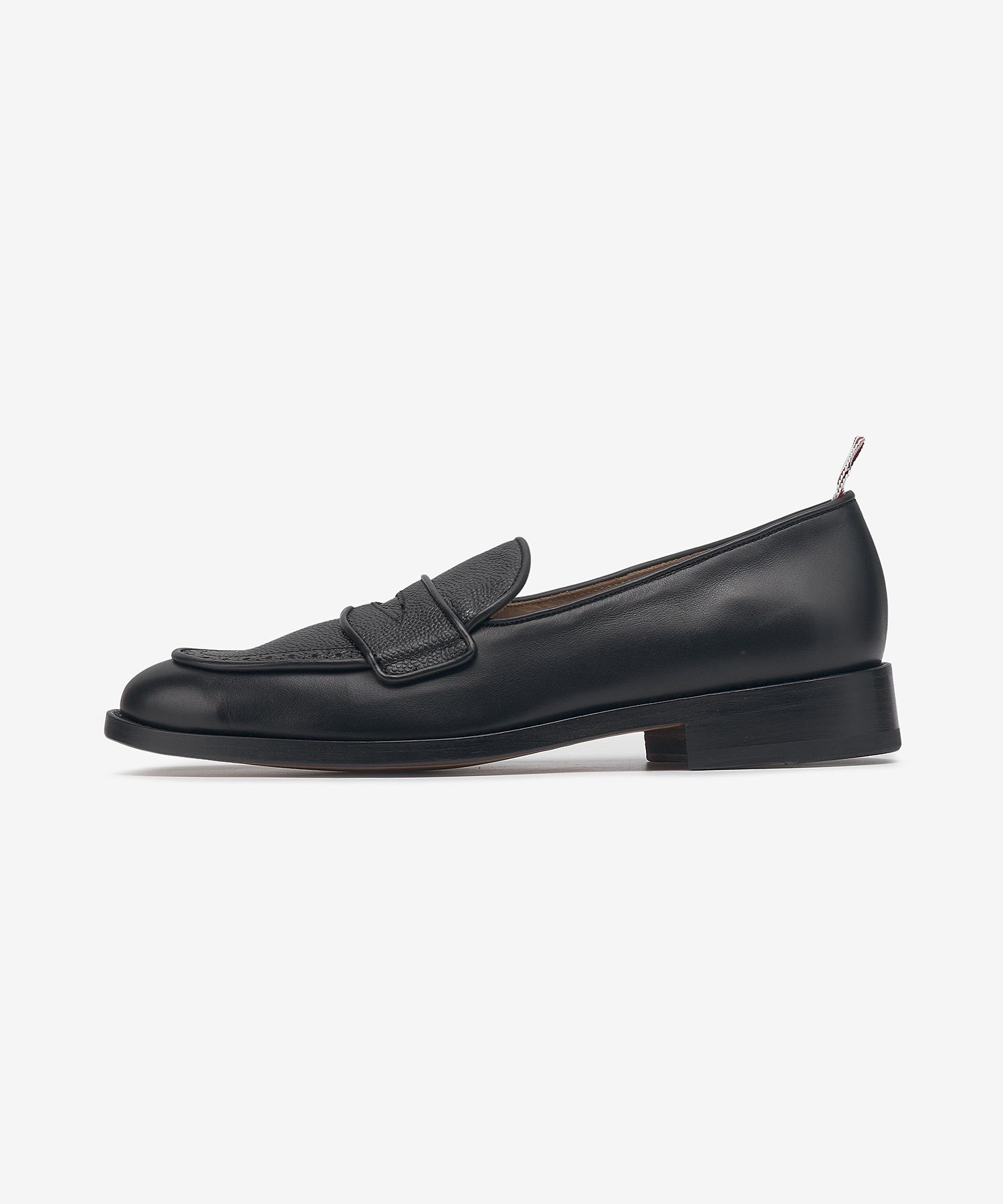 MUSINSA公式 | THOM BROWNE 男性ビテロカーフレザー フレキシブル 